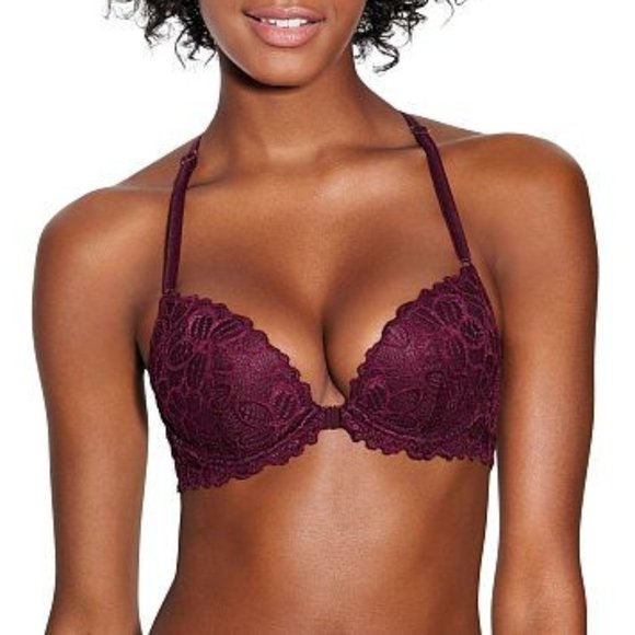 PINK Victoria's Secret Purple Date Racerback Bra